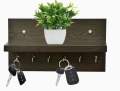 Key ring hanger key wall shelf Height 8.5 Inch Width 12 Inch Depth 5.5 Inch Model KS.