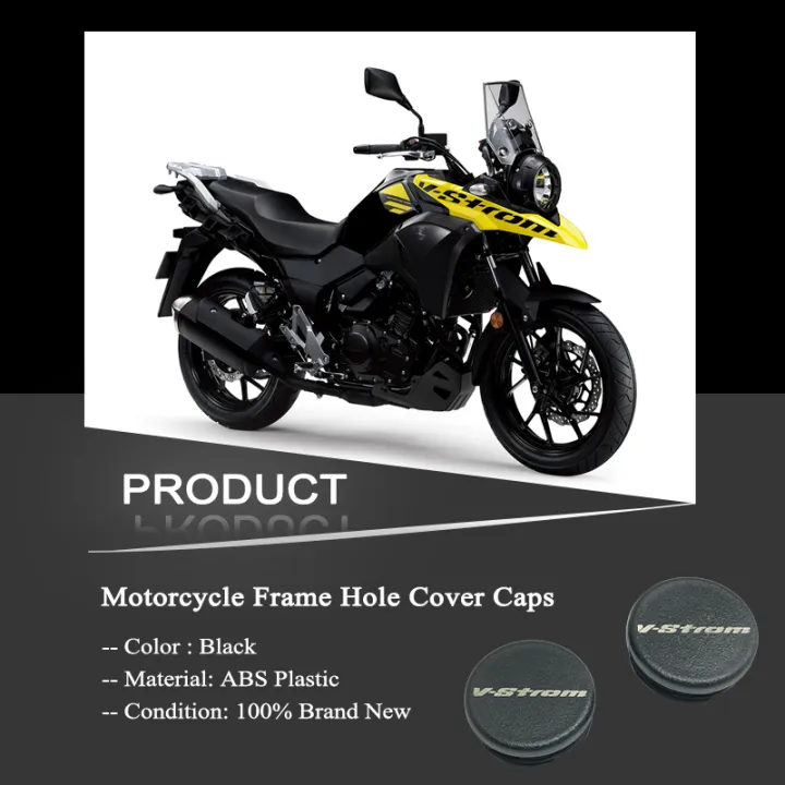 Motorcycle%20DL250%20Frame%20End%20Caps%20Frame%20Hole%20Cover%20Caps%20Plug%20Decorative%20For%20Suzuki%20DL%20650%20V-Storm%20VStrom%20250%202018-2023%202021%202022%20-%20Image%203