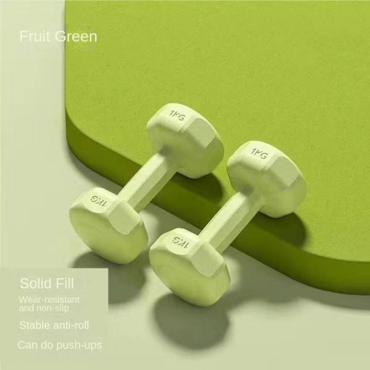 New%201kg%20Dumbbell%20Women's%20Fitness%20Home%20Equipment%20Kettlebell%20Children%20Primary%20School%20Men's%20Arm%20Muscle%20Yoga%20Small%20Dumbbell%20Set%20-%20Image%203