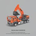 Large Alloy Construction Vehicle Toy Set Concrete Mixer Truck Engineering Machine Model Kit For Boys Play Vehicles & Models. 