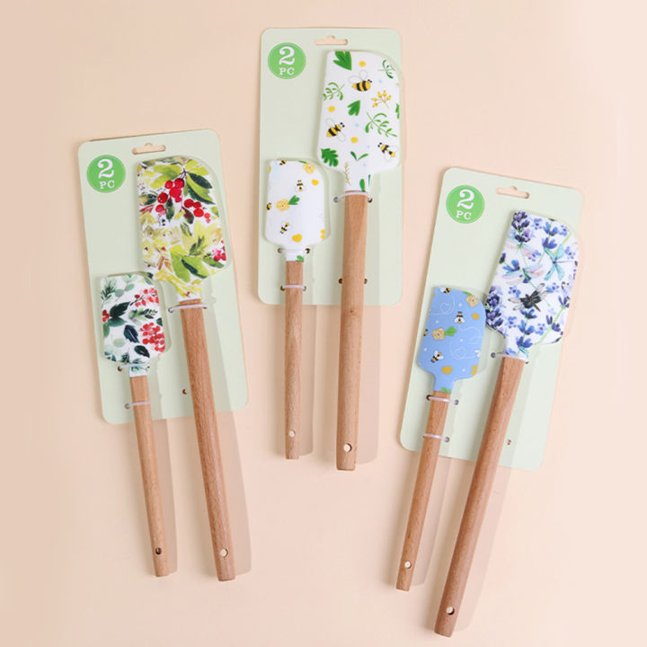 Silicone Cake Cream Spatula Mixing Spatulas For Baking Silicone Dishware Safe Food Grade Silicone Spatula For Kitchen Use