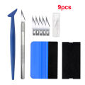 Window Tint Kit for Cars Vinyl Wrap Tools Vehicle Glass Protective Film Wrapping Set Window Tint Tools Car Film Kit Squeegee.