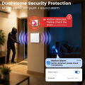 SmarDeer 1/2/3 Gang Smart Switch with Motion Sensor,Works with Alexa & , Tuya App Control. 