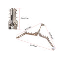 Outdoor Gas Cylinder Holder Camping Foldable Burner Holder Stove Tool Bottle Holder Gas Cylinder Tripod Outdoor Picnic Tool.