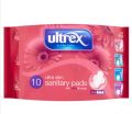 Ultrex Ultra Slim 10 Sanitary Pads. 