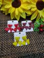 Flower Earrings. 