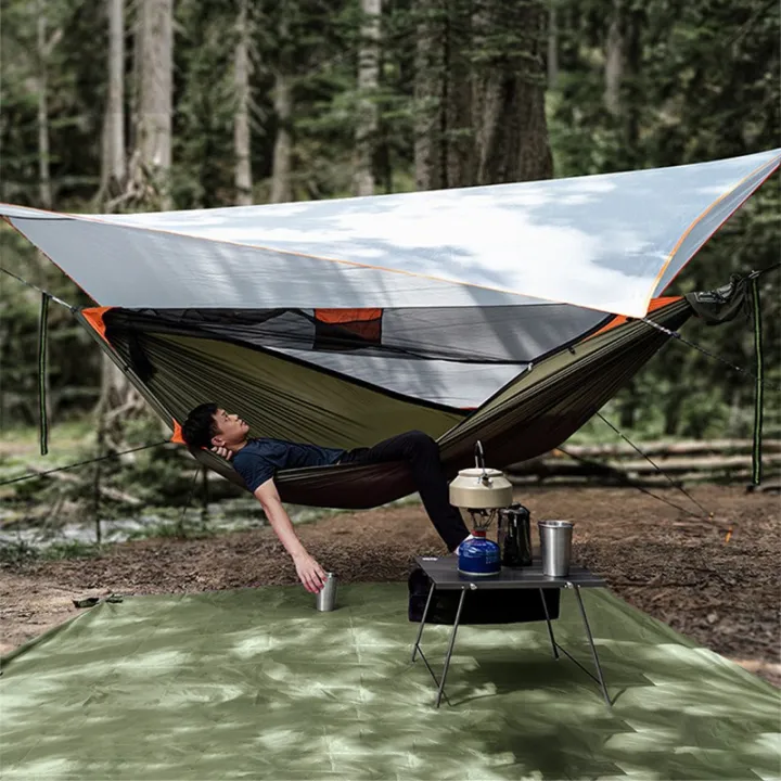 TRAVELER%20Bushcraft%20Quick-Deploy%20Hammock%20with%20Mosquito%20Net,%20Integrated%20Ridgeline%20&%20Anti-Roll%20Design%20for%20Wilderness%20Camping%20-%20Image%205