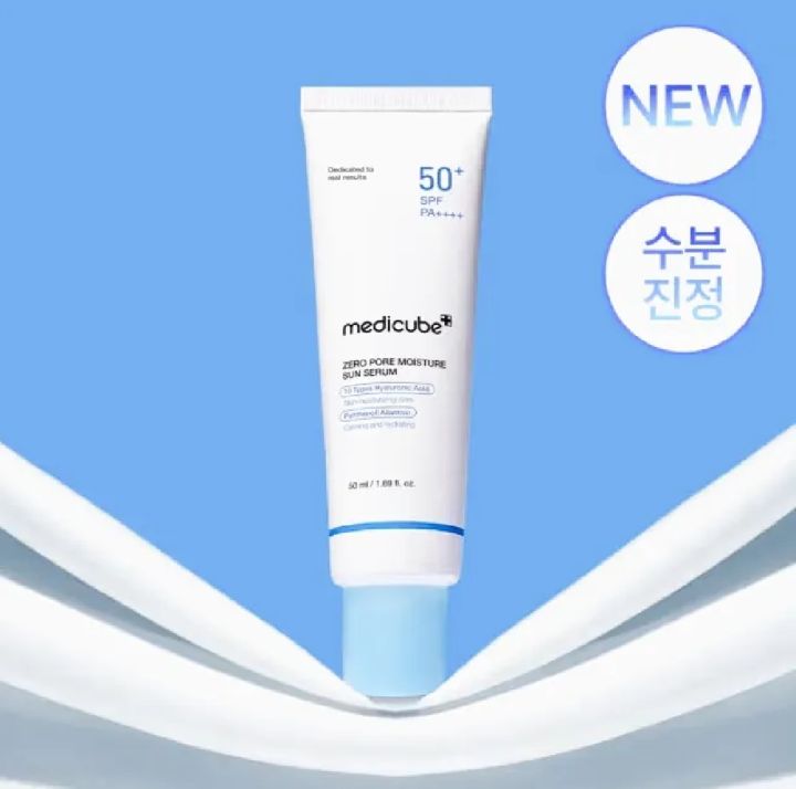 medicube Zero Pore Moisture Sun Serum SPF50+ PA++++ 50ml