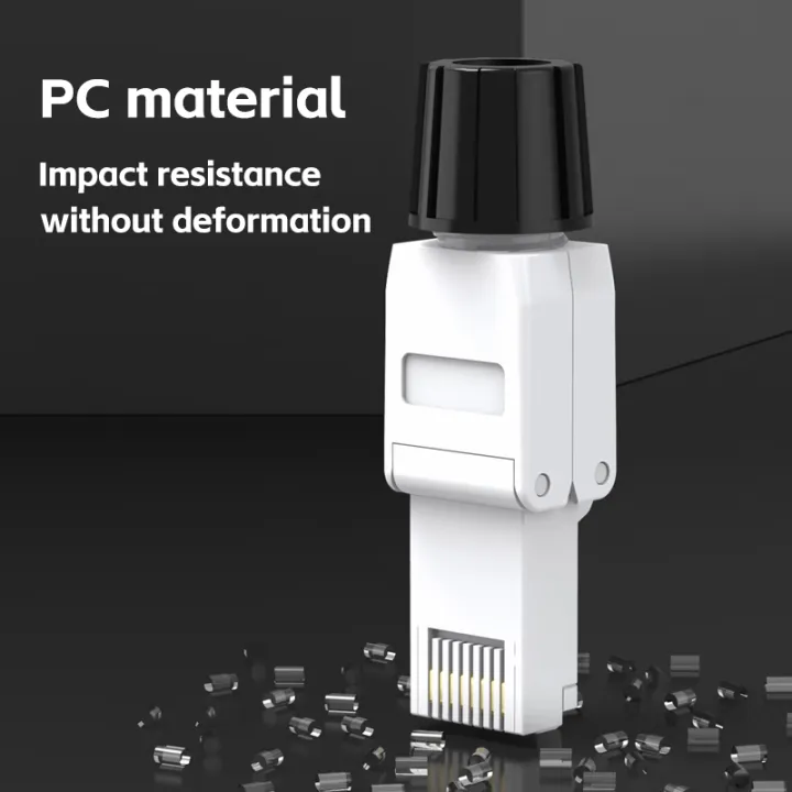 CAT6A%20Tool%20free%20RJ45%20connector%20Modular%20Plug%20No%20crimp%20tool%20Reusable%20Termination%20Plugs%20For%20Ethernet%20Cable%20-%20Image%205