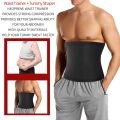 Mens Abdomen Reducer Sauna Body Shaper Fitness Sweat Trimmer Belt Waist Trainer Belly Slimming Shapewear Waist Trainer Corset We. 