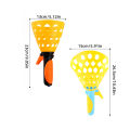Pop-Pass-Catch Ball Game for Children Catching Ball Launcher Sports Toy Outdoor Indoor Party Parent-child Funny Kid Adult Toy.