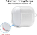 Bling Glitter Clear Earphone Case For Airpods Pro 1st 2nd gen Wireless Headphone Cover For Air Pods 3 2 1 Soft Silicone Box Bags. 