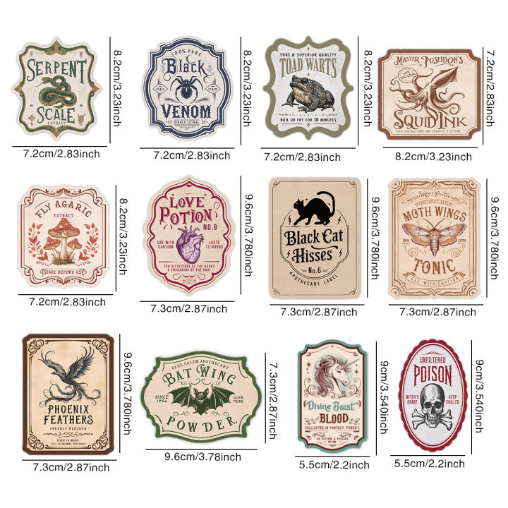 12pcs%20Irregular%20Halloween%20Potion%20Wine%20Bottle%20Labels,Apothecary%20Stickers%20For%20Spooky%20Party,Ideal%20For%20Haunted%20House%20Bar%20Decor%20%20-%20Image%204