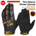 WEST BIKING Plus Velvet Protective Functional Glove Warm Winter Motor Glove Touchscreen Cycling Gloves Thermal Outdoor Ski Glove. 