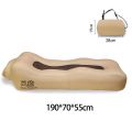 Inflatable Sofa Bed To Sleep Double Mattress Ultralight Weight Seats Air Self Haiking Trips Bed Camping Supplies Widesea Pillow.