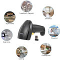 2d Barcode scanner Wired Scanner 2.4GWireless Reader 2d scanner Support Connect Multiple Device PC Laptop. 