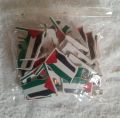 PALESTINE BADGE WITH SIMPLE PIN. 50 BADGES IN ONE PACKAGE.. 