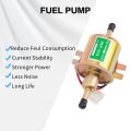12V/24V Universal Electric Fuel Pump Low Pressure Bolt Fixing Wire Diesel Petrol HEP-02A For Car Carburetor Motorcycle ATV. 