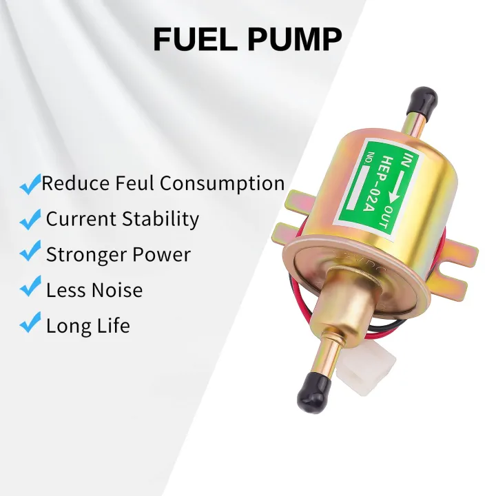 12V/24V%20Universal%20Electric%20Fuel%20Pump%20Low%20Pressure%20Bolt%20Fixing%20Wire%20Diesel%20Petrol%20HEP-02A%20For%20Car%20Carburetor%20Motorcycle%20ATV%20-%20Image%203