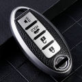 TPU Leather Car Key Case Cover for Nissan Leaf Micra Qashqai J11 J10 X Trail T32 Versa Note Patrol Key Fob Cover Accessories. 