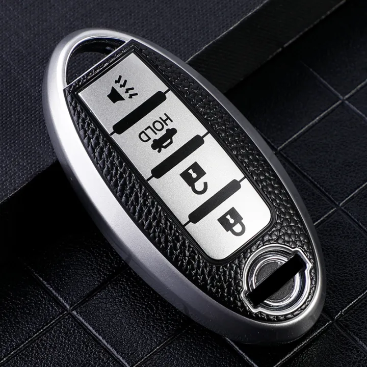 TPU%20Leather%20Car%20Key%20Case%20Cover%20for%20Nissan%20Leaf%20Micra%20Qashqai%20J11%20J10%20X%20Trail%20T32%20Versa%20Note%20Patrol%20Key%20Fob%20Cover%20Accessories%20-%20Image%205