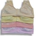 Front Open Wide Strap Non Padded Non Wired Maternity Nursing Bra Plus Size. 