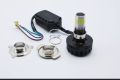 M6 LED Headlight with Flasher for Motorcycle Universal. 