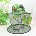 Fashion Insect Mosquito Net Mesh Face Fishing Hunting Outdoor Camping Hat Travel Pullover Mosquito Net Hat Outdoor Insect-proof. 
