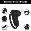 design Silicone Grip Cover Protector with Knuckle Straps Compatible with Oculus Meta Quest 2 Controller handle cover Accessories. 