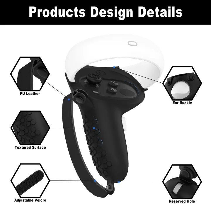 design%20Silicone%20Grip%20Cover%20Protector%20with%20Knuckle%20Straps%20Compatible%20with%20Oculus%20Meta%20Quest%202%20Controller%20handle%20cover%20Accessories%20-%20Image%205