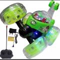 Ben 10 Remote Controlled Rechargeable 360 Degree Twister Stunt Car for Kids with Music.