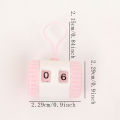 Knitting Row Counter - Manual Handheld Mini Tally Counter for Crochet, Yarn Craft, Sewing Tools.