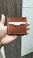 hande made leather card holder | cow leather business card holder. 