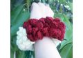 Crochet Gajray(single) for Girls - garlands Perfect for Eid, Anniversaries, Birthdays, and Weddings, Acrylic Wool. 