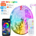 WiFi LED Strip Light Tuya Smart Life Flexible Light Lamp USB RGB5050 Desktop Screen TV BackLight Diode Tape Support Alexa. 