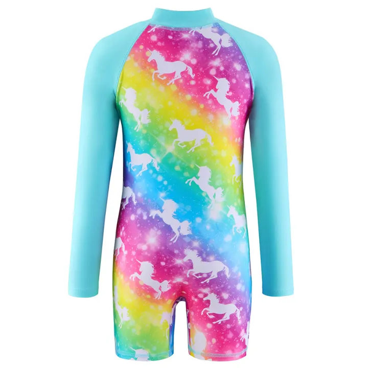 Children%20Swimsuit%20Girls%20Long%20Sleeve%20Swimwear%20Unicorn%20Kids%20Sun%20Protection%20Bathing%20Suit%20Girl%20Water%20Sports%20Pool%20Quick%20Drying%20Outfit%20-%20Image%202