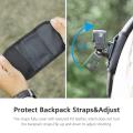 Vamson for Insta360 X3 Accessories 360 Degree Rotary Backpack Clip Clamp Mount for Insta360 One X2  Action 3 2 Go Pro Camera. 