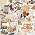 50+ Pieces Vintage Sticker Pack | Vintage Stickers | Retro Bloom Sticker Pack | The Classic Cut Stickers | Old Soul Paper Stickers | Rustic Vibes Journal Stickers | Vintage Vault Scrap Pack | Retro Touch Aesthetic Stickers | Echo Era Vintage Set. 