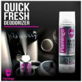 Flamingo Quick Fresh DEODORIZER (220 ml)  Lemon ကားတွင်း အနံဆိုးဖျက်ဆေး. 