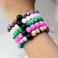NATURAL SHELL bb001 BEADS BRACELES SHELL HAWLITE BEADS BRACELETS. 