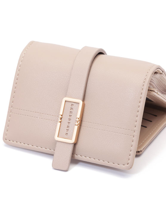 Purse%20women's%20new%20Japanese%20and%20South%20Korea%20small%20fresh%20PU%20simple%20fashion%20ladies%20short%20wallet%20multi-card%20niche%20teenage%20female%20stu%20-%20Image%204