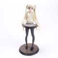 Hatsune Miku Anime Doll Pink Sakura Hatsune PVC Action Doll Sonoko Holding Rabbit Dome Girl Beautiful Girl Model Collection Toy. 