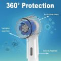 Toothbrush Dustproof Covers Caps Compatible with Braun Oral B Replacement Heads and IO Series Electric Toothbrush Head Protector. 