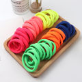 50Pcs Girls Nylon  Bands Elastic Hair Bands Hair Accessories Children Ponytail Holder Headband Kids Ornaments . 