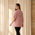 Pink Dreamer Cloud Sun Printed T Shirt for Girls & Women Cotton Jersey Top. 