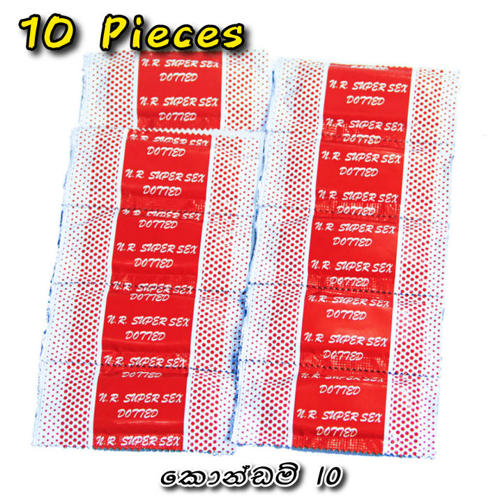10Pcs Condoms super plus condaoms 18+ New mens boys condoms කොන්ඩම්