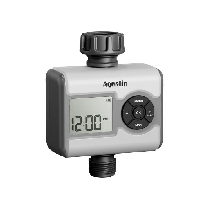 Aqualin LCD Display Water Timer Ball Valve for Garden Tap with Brass ...