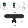 10/5/1Pcs Universal Tpu Mobile Phone Anti-lost Lanyard Card Gasket Nylon Detachable Phone Hanging Cord Strap Patch Tether Pad. 