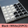25/36 Colors Set Bobbin Thread Polyester Thread Spools Sewing Machine Bobbins With Storage Box For Embroidery Sewing Accessories. 