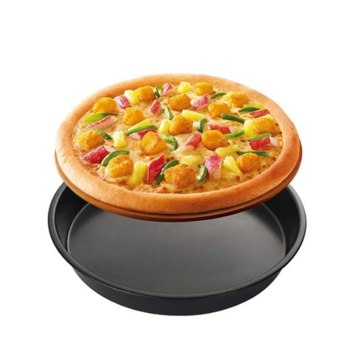 26cm%20Non%20-%20Stick%20Round%20Pizza%20Baking%20Tray%20-%20Image%203